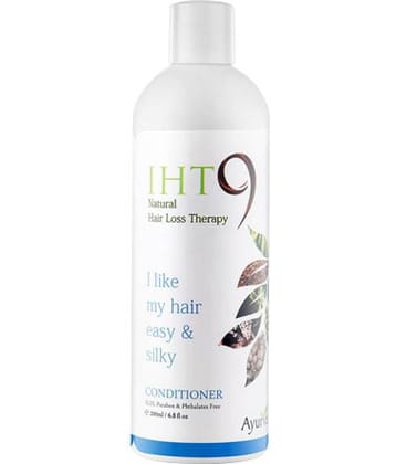 Lass Naturals IHT9 Natural Hair Conditioner Repairing Conditioner, Intense Hair Growth Properties, 200ml Crme Rinse 200 ml
