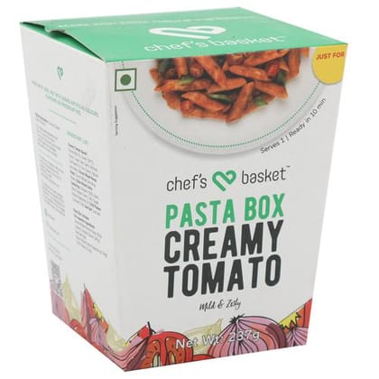 Chefs Basket Mild & Zesty Pasta, Creamy Tomato Penne, 237G Tub