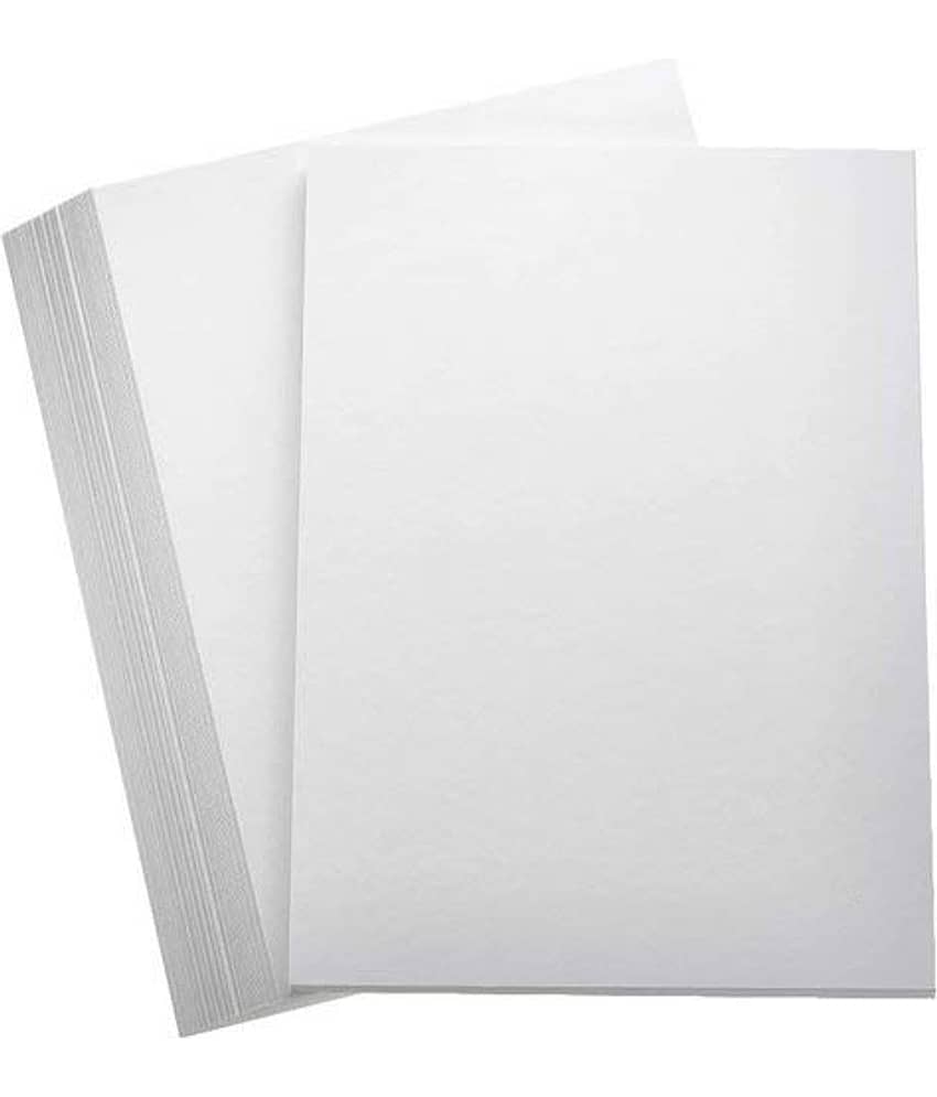 Eclet A3 Size 225 GSM 25 Sheet Smooth Finish Ivory Drawing Paper Sheets, White, 16.5 Inch x 11.75 Inch, Combo Pack of 20 Sheets