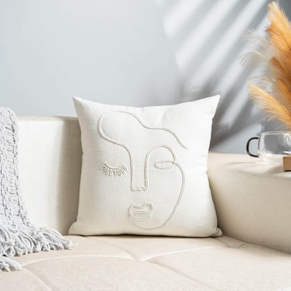 Artful Expression Cushion Cover-16"x16" / Single