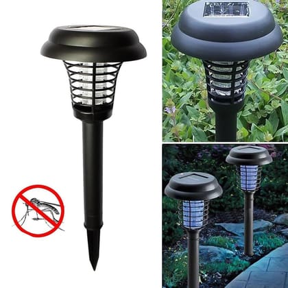 Garden Lighting UV LED Solar Powered LED Mosquito Trap / Bug Zapper (2 Pc)