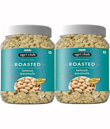 Agri Club Roasted Lemon Peanuts 500g (Each 250g)