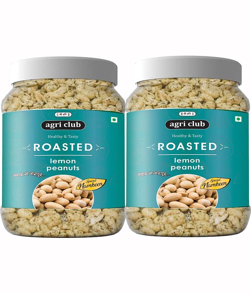 Agri Club Roasted Lemon Peanuts 500g (Each 250g)