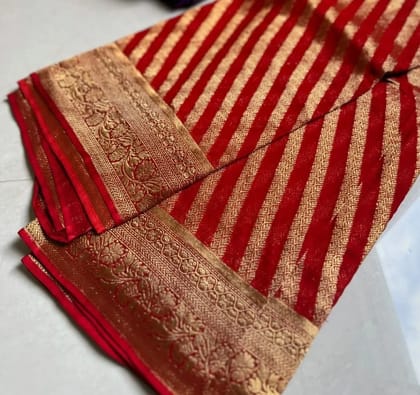 Banarasi SemiGeorgette Silk Dyed Sarees