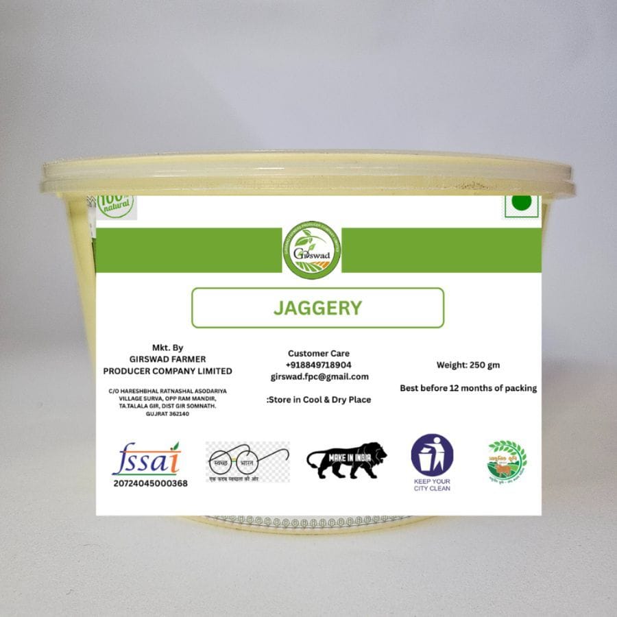 Jaggery - 250 gm - 250 gm - One container