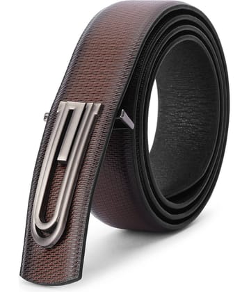 Kastner - Brown Faux Leather Men's Casual Belt ( Pack of 1 )