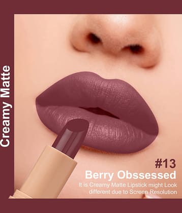One Wish Pink Rose Matte Long Lasting Creme Lipstick ( Pack of 1 )