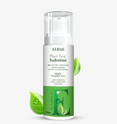 ELHAE Original Scent Dry Skin Lotion, Body and Hand Moisturizer for Long Lasting Skin Hydration, with HYDRALUCENCE blend and Plant Based Essence 50ml