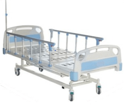 Hospital Bed ICU 5 Function Motorised With Mattress Collapsible Railing HST-5611L