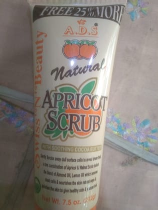  Swiss n'beauty Natural Apricot Scrub Net wt. 7.5 oz 