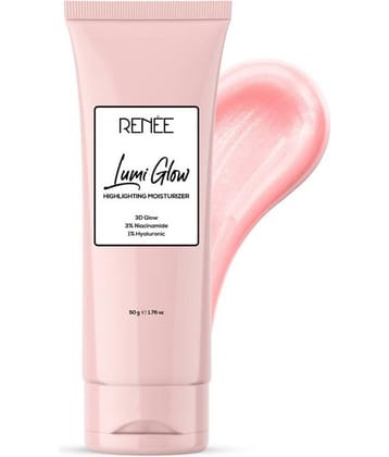 RENEE Lumi Glow Highlighting Hydrating Moisturizer with Dewy Finish SPF, 50 g