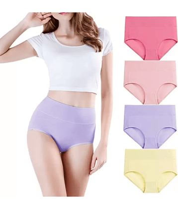 Louis Craft Cotton Lycra Hipster ( Multicolor2 , Pack of 4 )