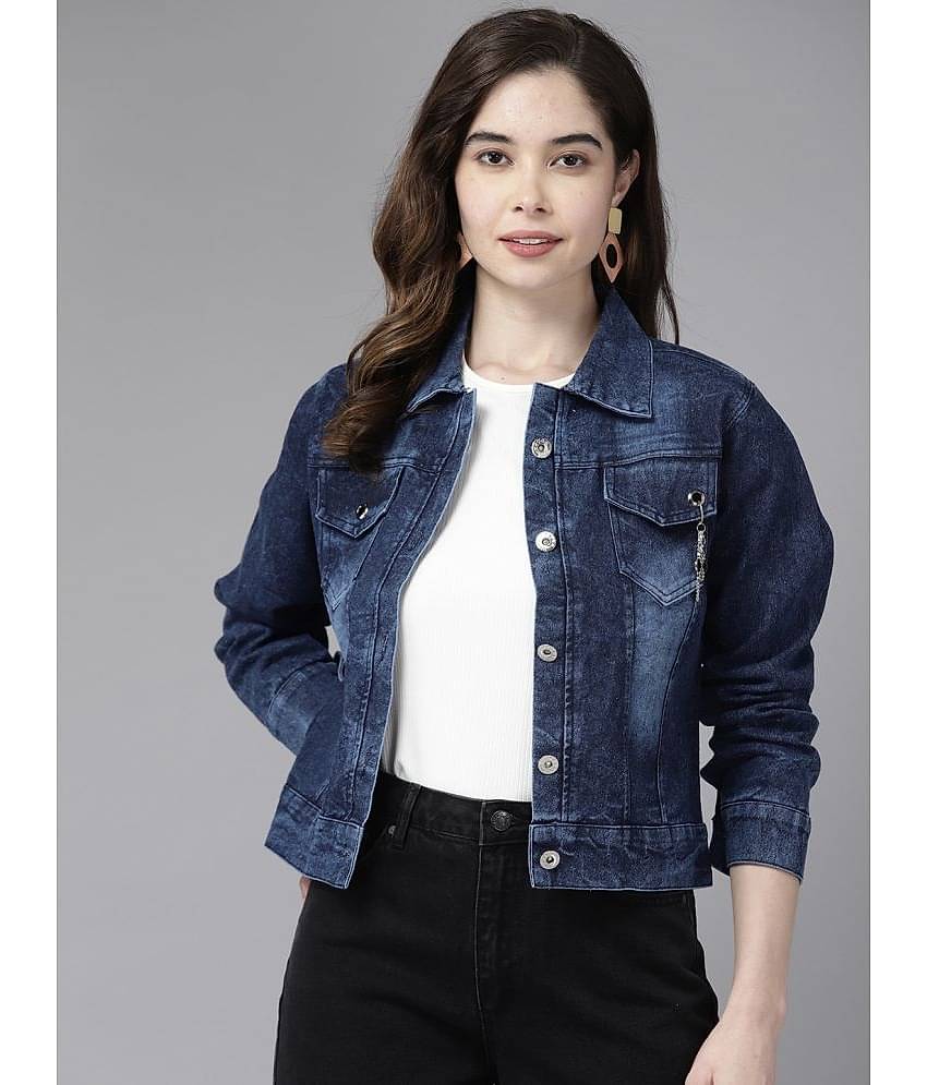 Aarika - Denim Navy Jackets