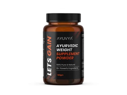 Ayuvya Lets Gain Weight Gain Powder 150g | For Male & Female