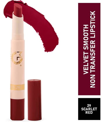 Mattlook Velvet Smooth Non-Transfer, Long Lasting & Water Proof Lipstick, Divine Wine (2gm)