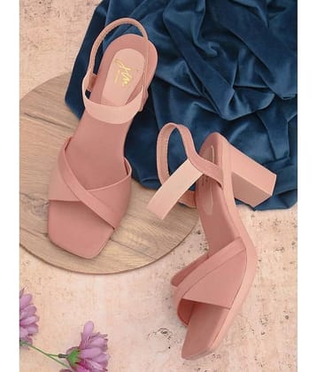 JM Looks Black Women's Sandal Heels