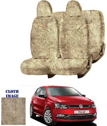 Volkswagen Polo Beige 5 Seater Car Seat Cover