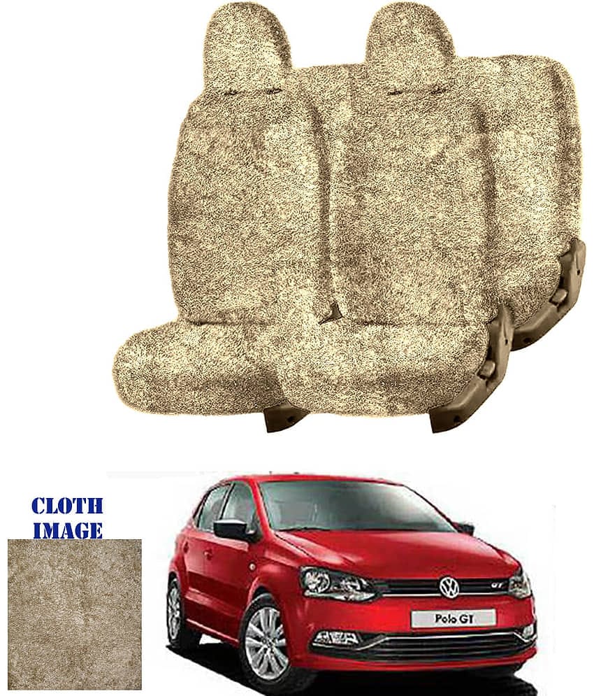 Volkswagen Polo Beige 5 Seater Car Seat Cover