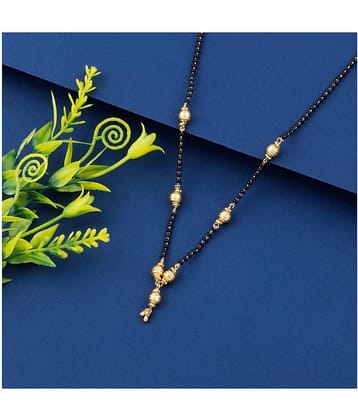 Paola Stylish Gold Plated Chain  Mangalsutra For Women Jewellery