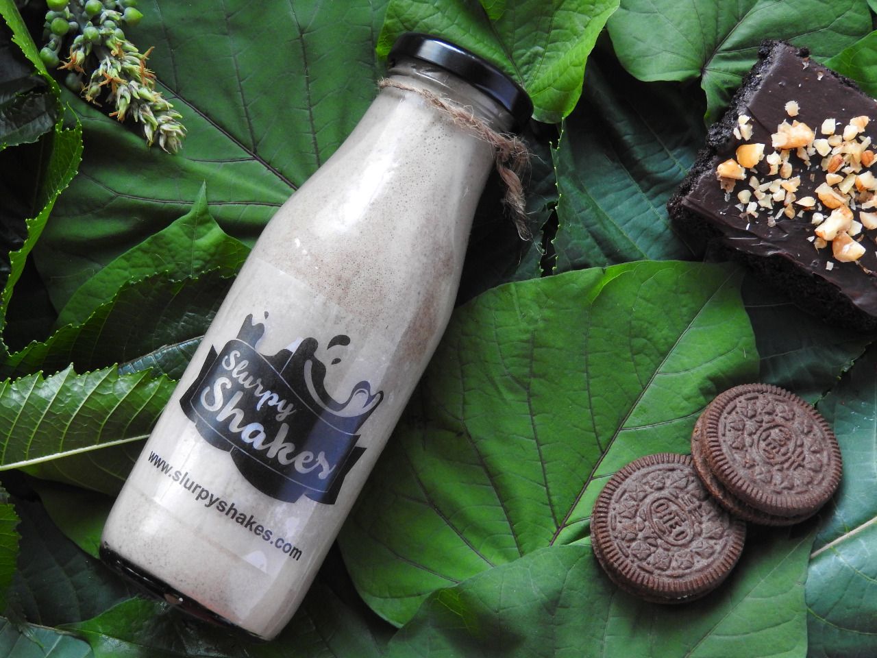 Oreo brownie thickshake