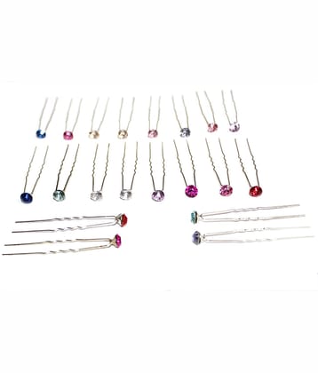 La Belleza - Multi Women's Hair Pin ( Pack of 1 )