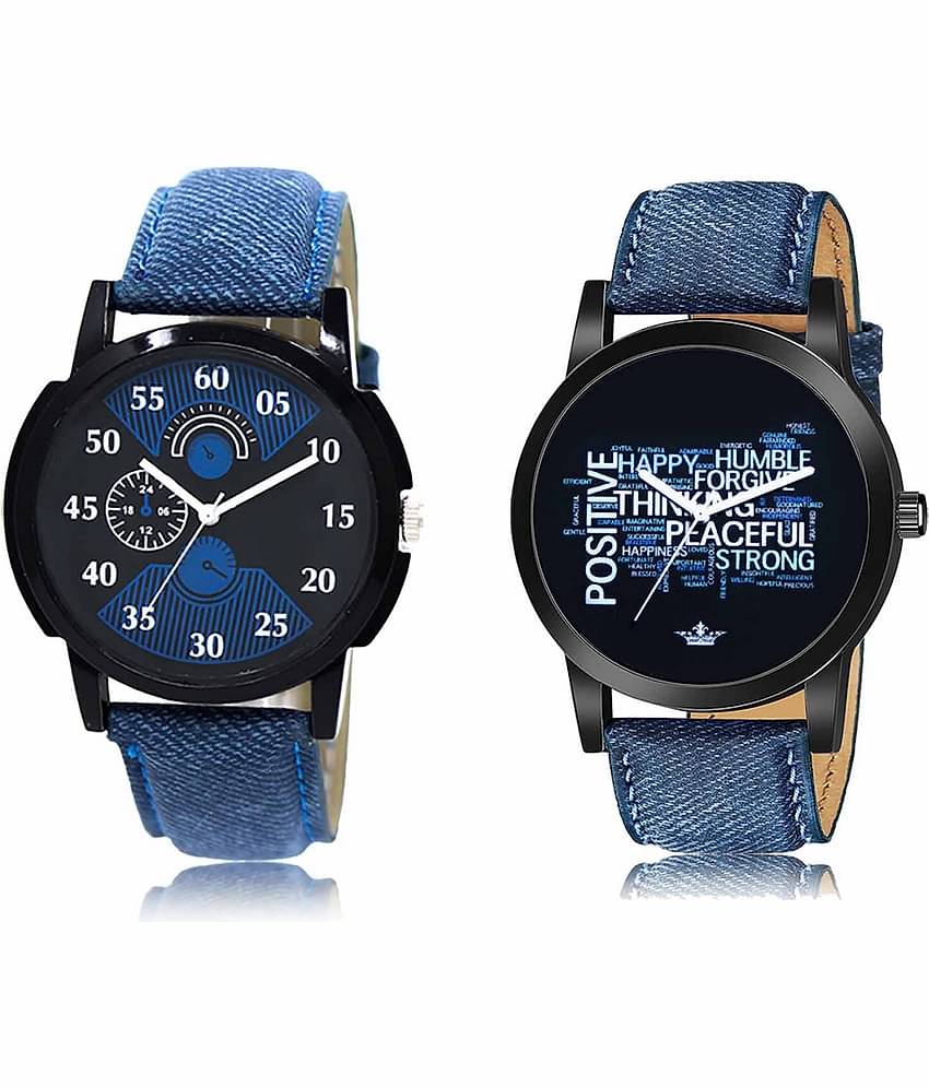 Lorem - Analog Watch Watches Combo For Men and Boys ( Pack of 2 )
