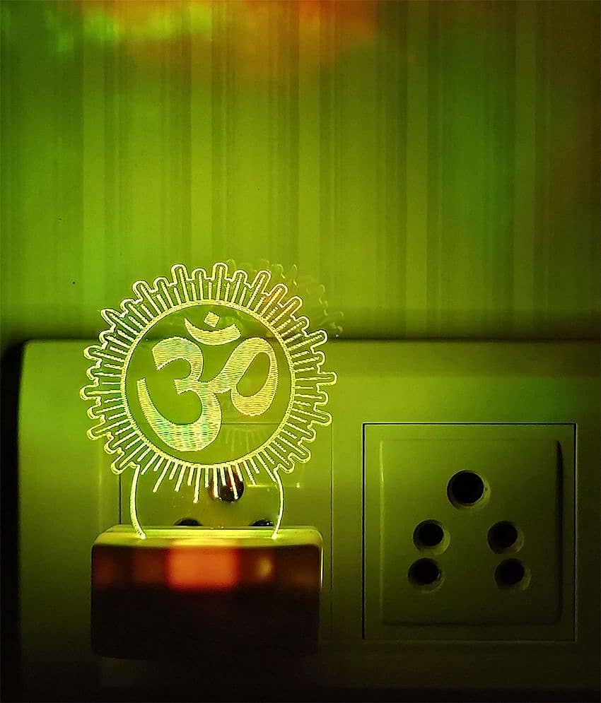 DIONA Night Lamp Om 3D LED Multi Colour Changing Night Lamp Corporate Gift