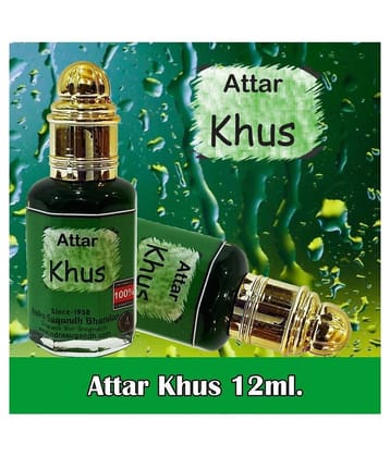 INDRA SUGANDH BHANDAR Attar For Men|Women Malabari Khus Pure & Original Vetiver Perfume Oil Long Lasting Fragrance 12ml Rollon Pack