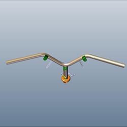 HANDLE COMP. STRG - XOOM 160| XOOM 160 BS6 - 53100ABR000S