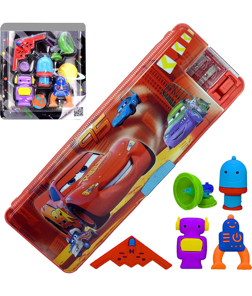 Eraser + Pencil Box Pouch Cases