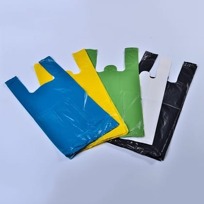 Enviclean Biodegradable Packaging Bags (500kg Bulk) | Food Safety Grade Multicolor | Sustainable Industrial Bags