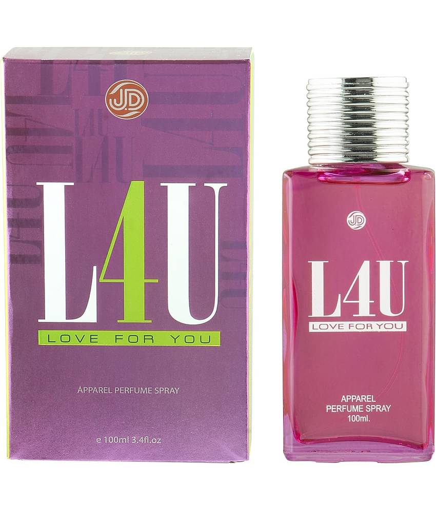 JD INTERNATIONAL L 4 U Apparel Perfume For Men & Women Long Lasting Perfume 100 ml (Pack of 1)