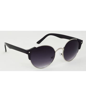 RED LEAF Silver Round Sunglasses ( Pack of 1 )