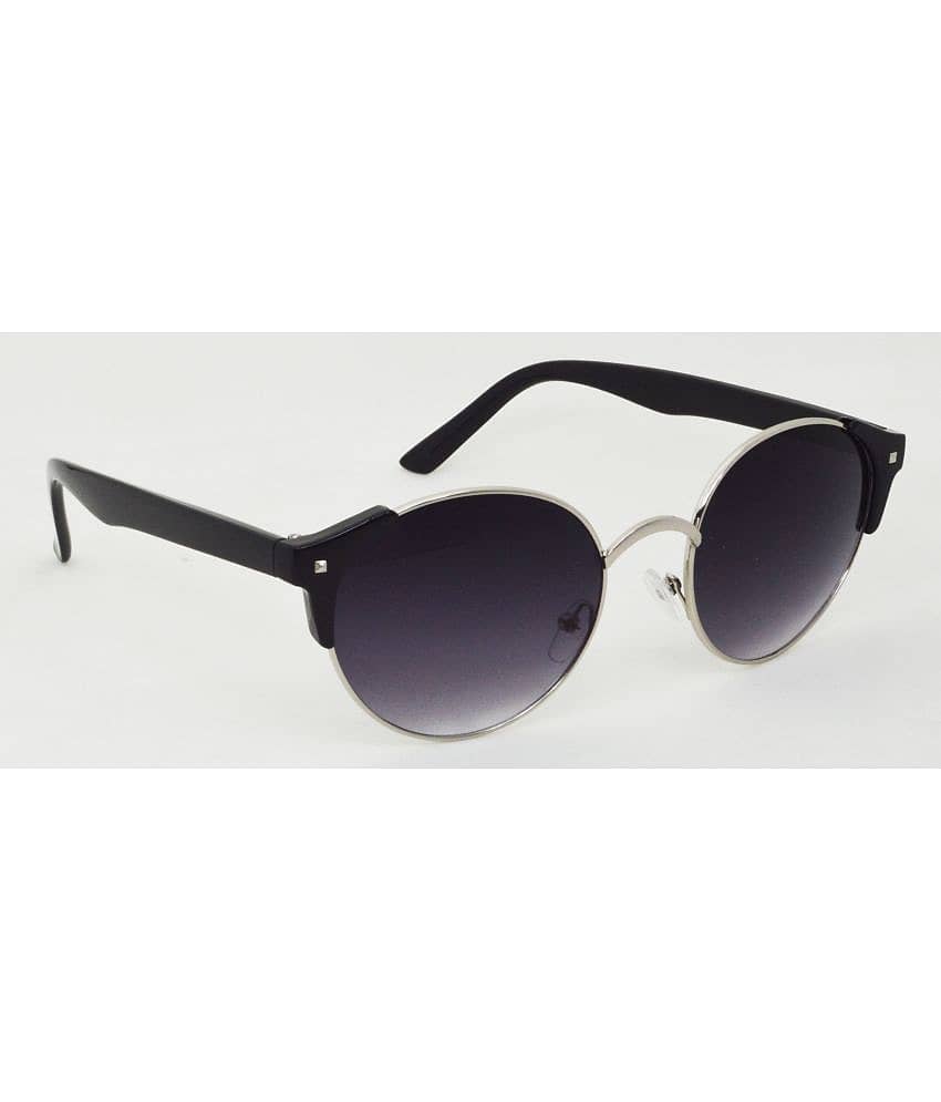 RED LEAF Silver Round Sunglasses ( Pack of 1 )