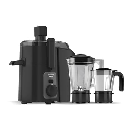 Havells Hexo 950 Watt Juicer Mixer Grinder | Copper Motor with Double Ball Bearing | 2 Jars (Polycarbonate & SS) | 22000 RPM | 100 Min Continuous Run | Metal Teeth Coupler | (Black & Silver) Havells Hexo 950 Watt Juicer Mixer Grinder | Copper Motor with Havells Hexo 950 Watt Juicer Mixer Grinder | Copper Motor with Double Ball Bearing | 2 Jars (Polycarbonate & SS) | 22000 RPM | 100 Min Continuous Run | Metal Teeth Coupler | (Black & Silver) Havells Hexo 950 Watt Juicer Mixer Grinder | Copper Motor with