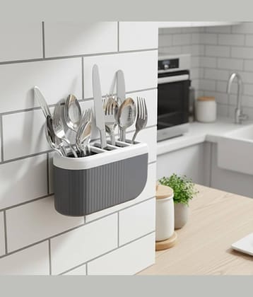 analog kichenware Kitchen/Bathroom Plastic Grey Multi-Purpose Container ( Set of 1 )