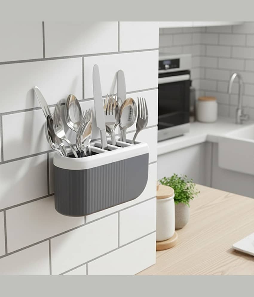 analog kichenware Kitchen/Bathroom Plastic Grey Multi-Purpose Container ( Set of 1 )