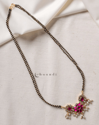 Gold Polish Silver Necklace CHN1593