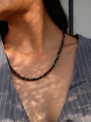 Esti Multicolored Necklace-Multicolored