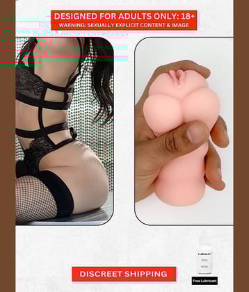 Naughty Nights Jumbo Cup Pussy Masturbator Sex Toy | Real Color Silicone Realistic Masturbation Cup Sex Toy For Men