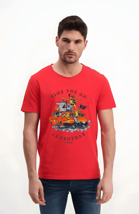 Time For An Adventure Regular Fit Premium Cotton T shirt-S