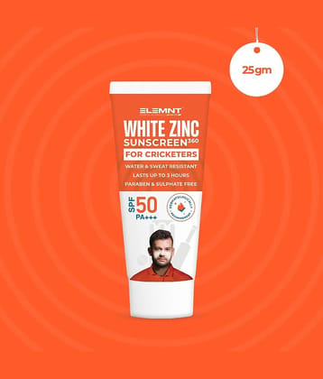 Elemnt Sports Science SPF 50 Sunscreen Cream For All Skin Type ( Pack of 1 )