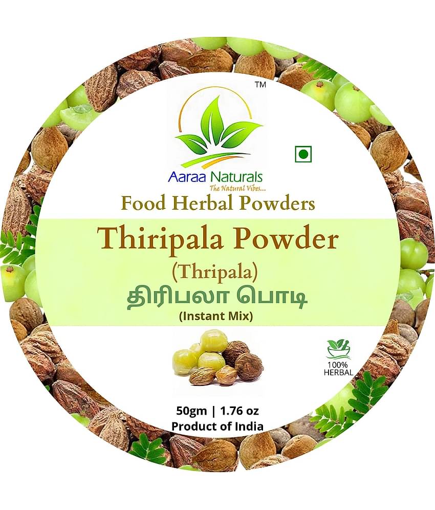 Aaraa Thiripala Powder Instant Mix 50 gm Pack of 4