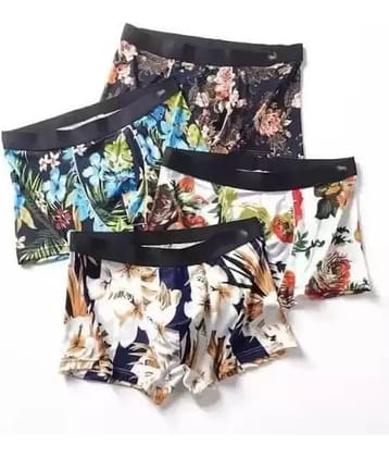 Cavenders Pack of 3 Nylon Trunks For Men's ( Multicolor )