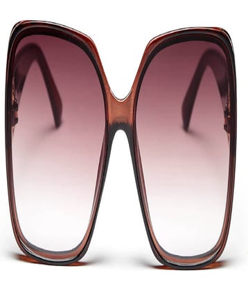 YourSpex - Brown Square Sunglasses ( Pack of 1 )