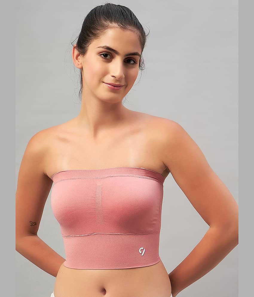 C9 Airwear - Pink Nylon Lightly Padded Women's Tube Bra ( Pack of 1 )
