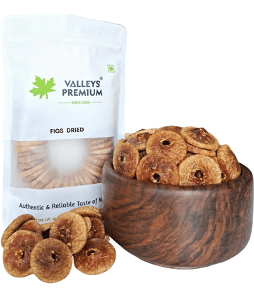 Valleys Premium Dried Afghani Figs Anjeer 400 Gram