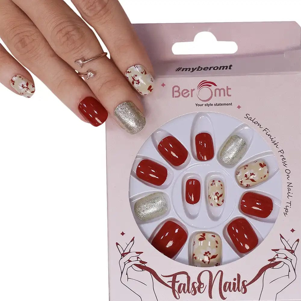 GLITTER NAILS- 715 (NAIL KIT INCLUDED)