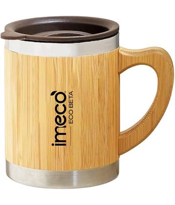 I'm Eco Coffee Mug 300 Ml Solid Bamboo Coffee Mug 300 mL ( Pack of 1 )