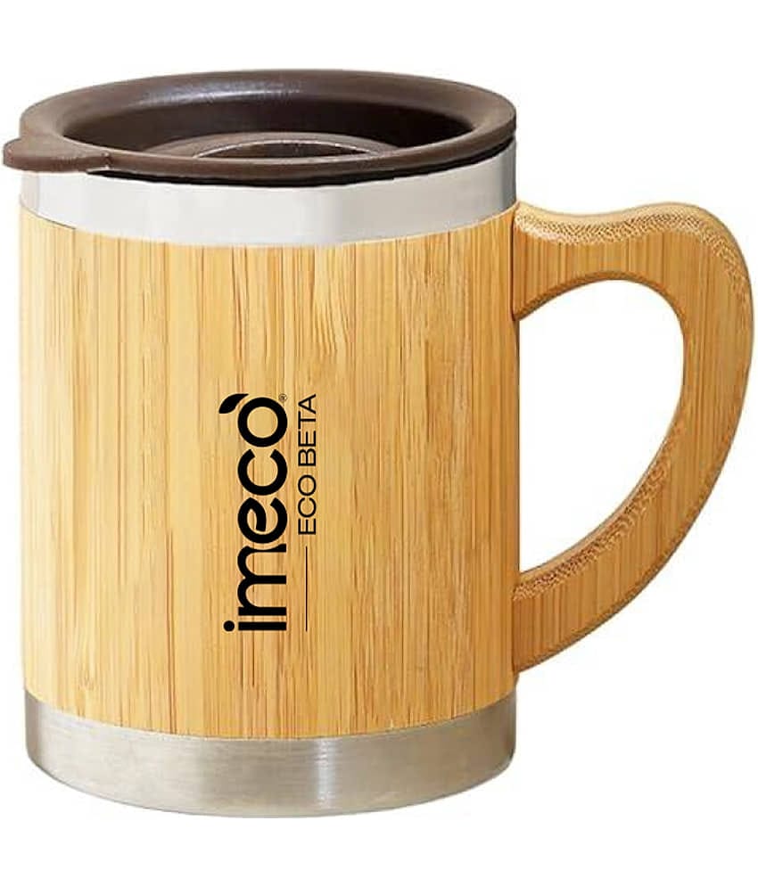 I'm Eco Coffee Mug 300 Ml Solid Bamboo Coffee Mug 300 mL ( Pack of 1 )